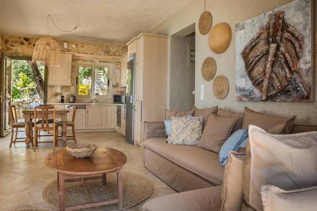 Unique Kefalonia Kalou Cottage Lourdata  Extérieur photo
