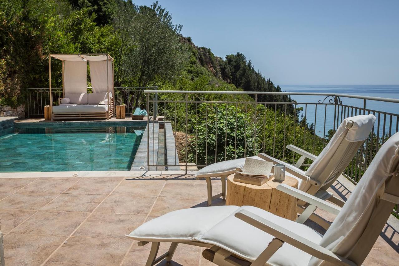 Unique Kefalonia Kalou Cottage Lourdata  Extérieur photo